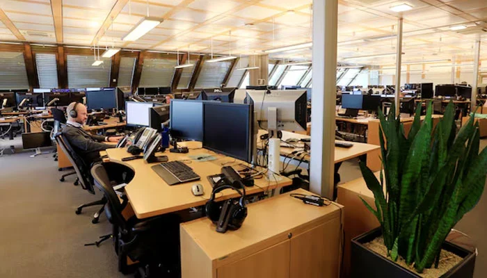 about 50% of the 700 staff at norges bank investment management are currently coding their own ai solutions.