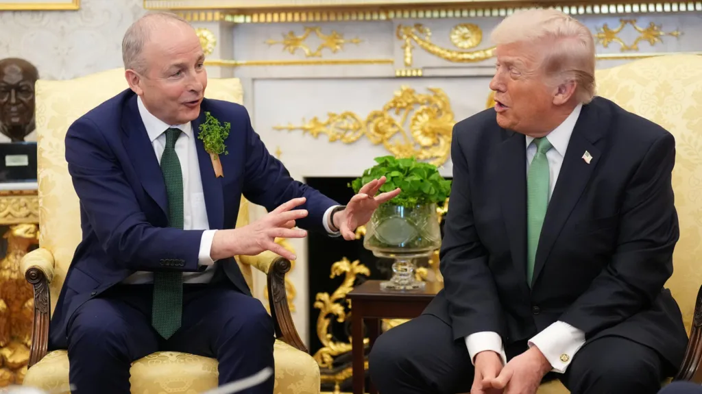 irish pm avoids political pitfalls during st. patrick’s day meeting with trump
