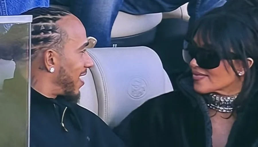 is kim kardashian giving the green light to lewis hamilton, her new beau